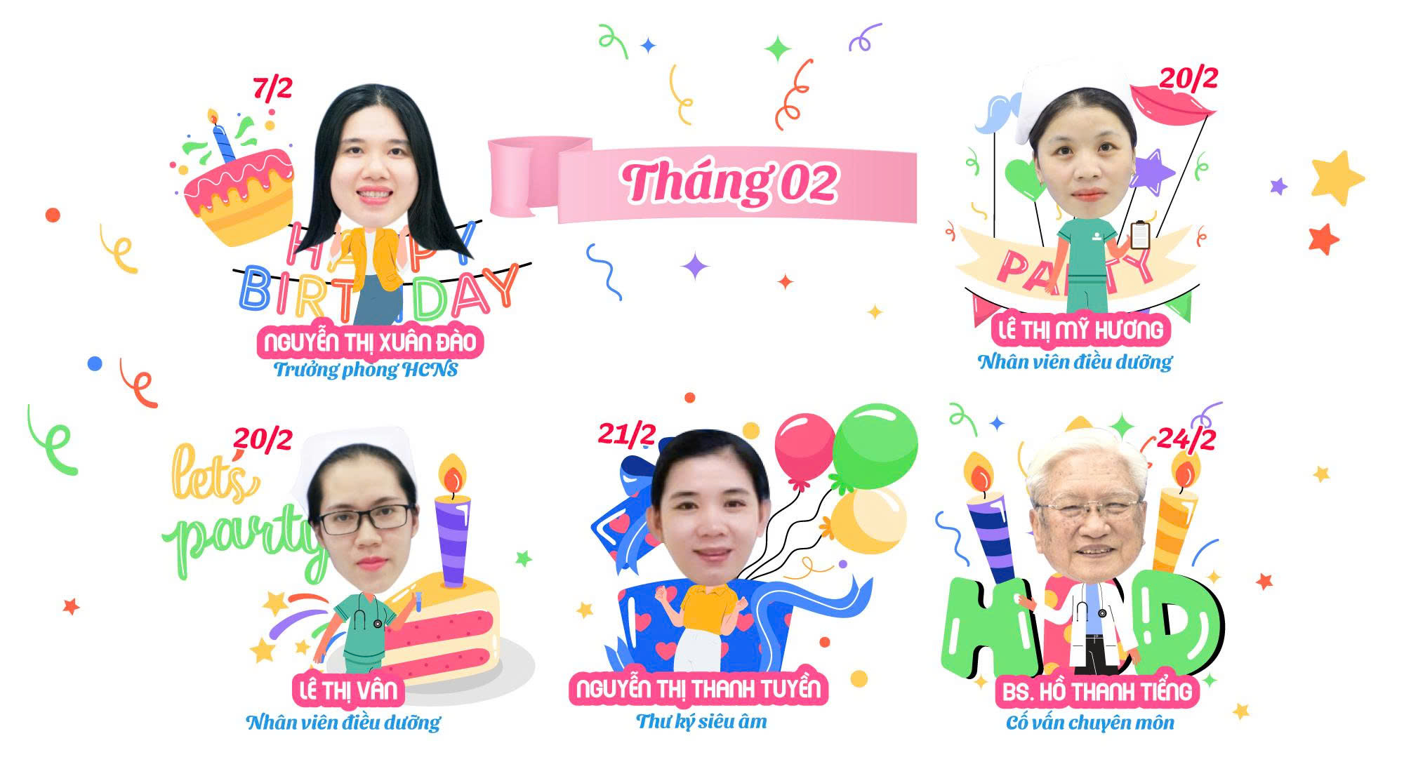 CHÚC MỪNG SINH NHẬT CBNV THÁNG 2/2026