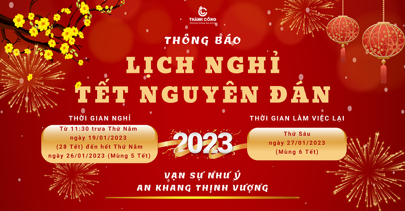 Lịch nghỉ Tết Nguyên đán Quý Mão 2023