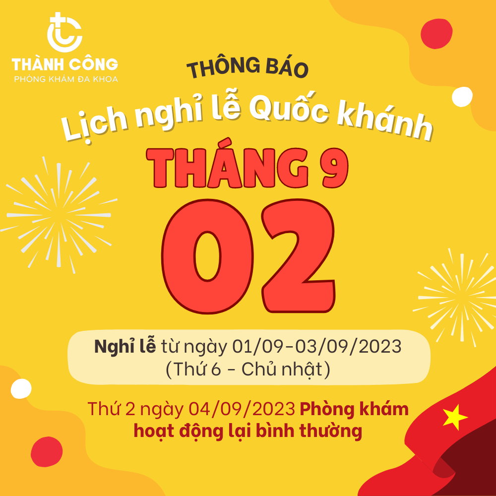 Lịch nghỉ lễ Quốc khánh 2-9